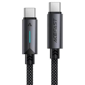 Кабель ACEFAST C19-03 Fast charging data cable Type-C to Type-C 60W 3A 1.2m Black
