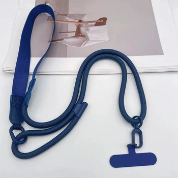 Ремінець для телефона на шию CaseFashion «Oxford» - Blue