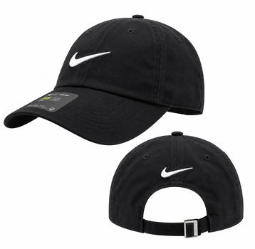 Кепка Nike Heritage 86 в размере M, L (54–61), унисекс, черная.