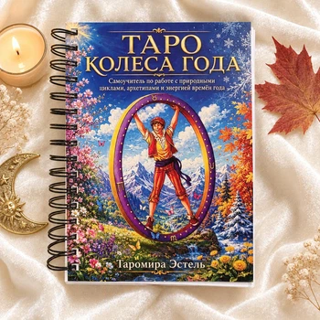 Книга по Таро «Колесо Року» — докладний посібник з вивчення та тлумачення карт, російська мова