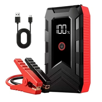 Автомобильное пускозарядное устройство Jump Starter DY02 (Черно-красный)