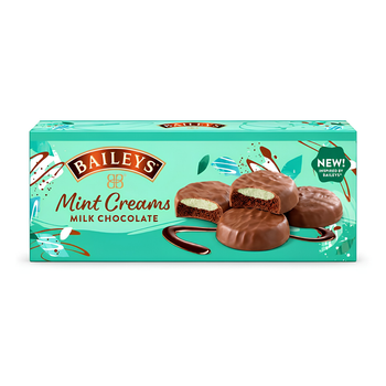 Шоколадное печенье Baileys Creams Mint Cream с мятным кремом 128 г