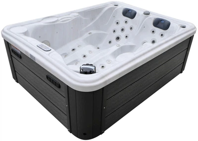 Гідромасажний СПА-басейн Aquajoy Bali 210×160×77 см на 2 особи, 42 масажні форсунки, Balboa, LED