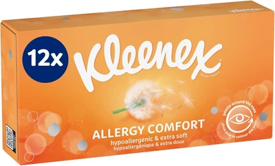Серветки Kleenex Allergy Comfort 3211001 Білі 12x56 672 шт.