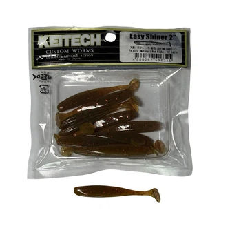 Силікон Keitech Easy Shiner 2" PAL#07 MotorOil Red Flake (12 шт/уп),1551.10.78