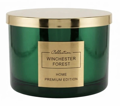 Свічка ароматизована Aromatheraphy Winchester Forest зелена