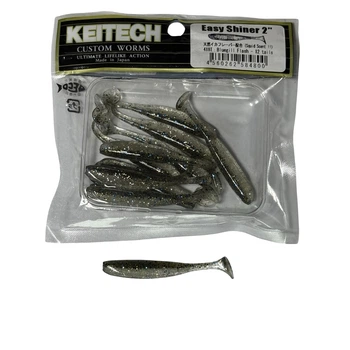 Силікон Keitech Easy Shiner 2" #418 Bluegill Flash (12 шт/уп),1551.03.36