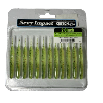 Силікон Keitech Sexy Impact 2.8" EA#05 Hot Fire Tiger (12 шт/уп),1551.02.57
