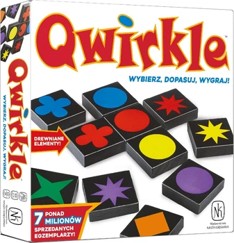 Настільна гра Nasza Ksiegarnia Qwirkle (5904915906561)