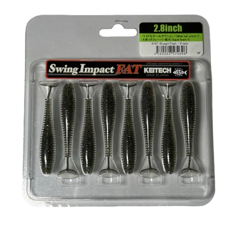 Силікон Keitech Swing Impact Fat 2.8" #418 Bluegill Flash (8 шт/уп),1551.00.76
