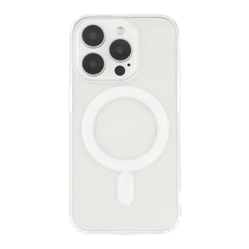 Чохол TPU Clear Case with Magsafe для iPhone 15 Pro Max Transparent