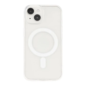 Чохол TPU Clear Case with Magsafe для iPhone 15 Transparent
