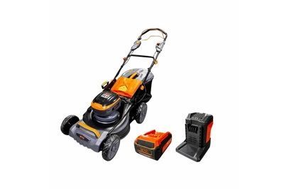 Акумуляторна самохідна газонокосарка GTM LM56/480SP-V KIT, 1x4.0Ah, CH56V/5.5A