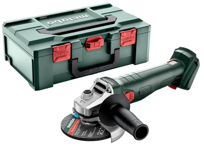 Акумуляторна болгарка Metabo W 18 7-125, каркас в metaBOX 165 L