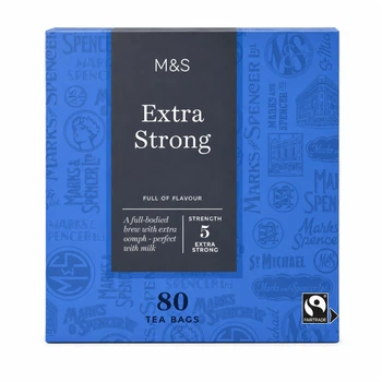 Чай чорний Marks & Spencer Extra Strong 80 пакетиків