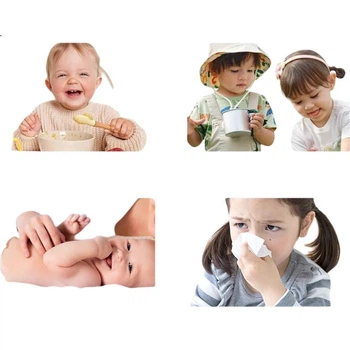 М'які кремові серветки Yichu Baby, 108 аркушів, 18 упаковок, повна коробка, 3-шарові, приємні для шкіри, дуже великі, потовщені, підходять для чутливої шкіри новонароджених