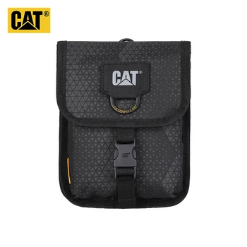 Сумка через плече CAT, міні-кішечка для телефону, повсякденна сумка через плече, сумка на шиї для занять спортом на свіжому повітрі, легка застібка-застібка, чорна, 84717