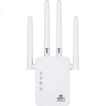 Підсилювач сигналу Tengfei WIFI з чотирма антенами, порт розширення бездротового маршрутизатора, що проникає в стіну, реле 100 Мбіт/с, високошвидкісна стабільна модель 300 М