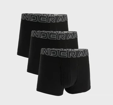 Набір трусів боксерів Under Armour Perf Cotton 3in(1383891-001) XL Чорний