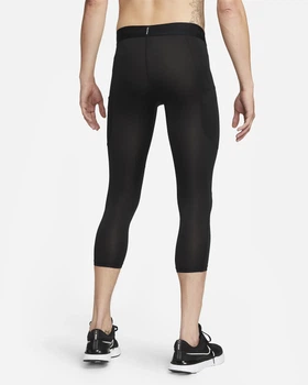 Компресійні Штани Nike Pro Men's Dri-FIT 3/4 Length Tights(FB7950-010) S Чорний
