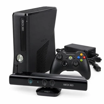 Xbox 360 Slim + Kinect б/у з іграми