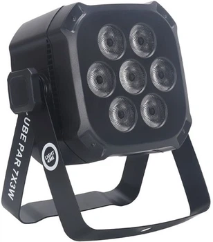 Reflektor sceniczny Light4me Cube Par 7x3W