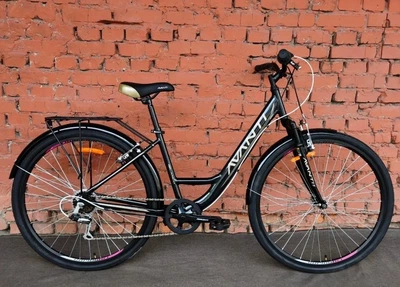 Велосипед жіночий міський 28" Avanti Blanco Alu 6 speed Black (2026) (VLP_100001883)