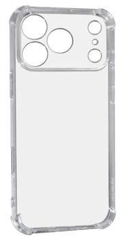 Чехол WXD на iPhone 18 Pro Max / чехол для смартфона с усиленными углами / закрытая камера / (прозрачный)