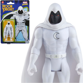 Колекційна фігурка Місячний Лицар Marvel Legends Retro 375 Collection Moon Knight F3823