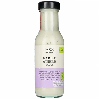 Соус M&S Garlic & Herb з часником і травами 250 г