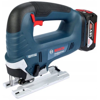 Електролобзик Bosch GST 185-LI, 18В, 4Аг, 0-3500 об/хв, хід 26мм, кейс