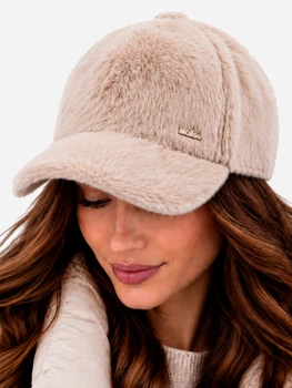 Кепка женская зимняя VILSS Rebecca Alba Mls Rabbit Beige VLB-3100-20-MLS 57-59 Бежевая