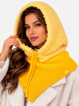 Капор женский VILSS Donna Ram VL2101-07-095 One Size Желтый/Янтарь