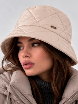 Панама женская VILSS Moncler Raincoat VL-2203-RV2 55-58 Бежевая (VL-2203-RV2)