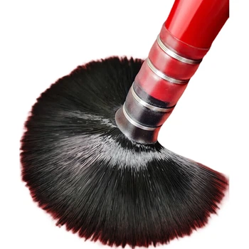 Набор акварельных кистей Meibangqifu Red Chubby, 6 комбинированных акварельных кистей, профессиональные кисти с закругленными кончиками, кисти для акварельной каллиграфии, контурные кисти [Red Chubby]