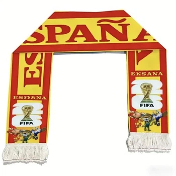 Футбольний шарф Spain Червоний One size