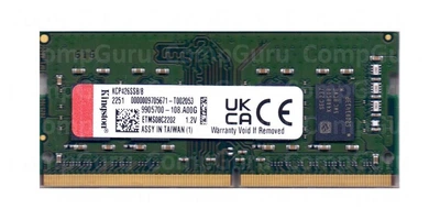 Оперативна пам'ять ноутбучна Kingston DDR4 8GB 2666MHz SO-DIMM PC4-21300 (KCP426SS6/8)