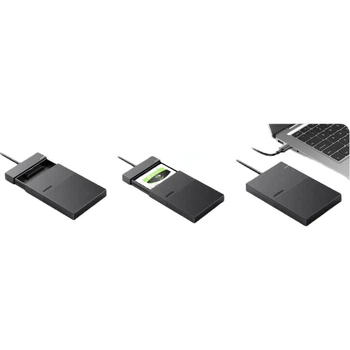 Зовнішній корпус для жорсткого диска UGREEN USB 3.0, 2,5-дюймовий корпус для жорсткого диска, сумісний з ноутбуками та настільними комп'ютерами, інтерфейс SATA для SSD та механічних жорстких дисків, модель 30719