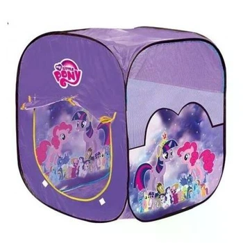 Намет дитячий Bambi З принтом My little Pony поні 72х72х82 см Фіолетовий