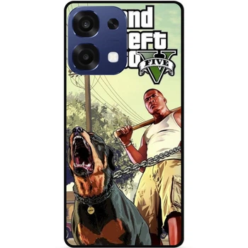 Чехол силиконовый бампер Candy для Oppo A6 Pro с картинкой ГТА GTA