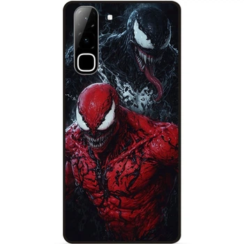 Чехол силиконовый бампер Candy для Infinix Hot 70 (X6895) с рисунком Venom Карнаж Веном