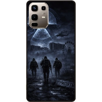 Силиконовый чехол Candy для Infinix Note 50 Pro Plus 5G (X6856) с картинкой Stalker Сталкер