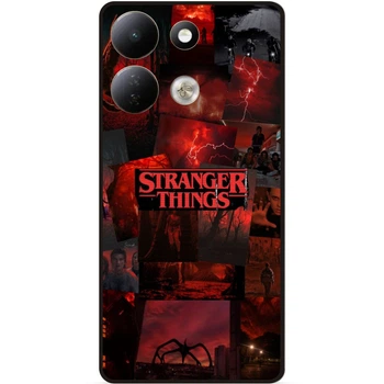 Силиконовый бампер чехол Candy для Xiaomi Redmi 17 с рисунком Stranger things Очень странные дела