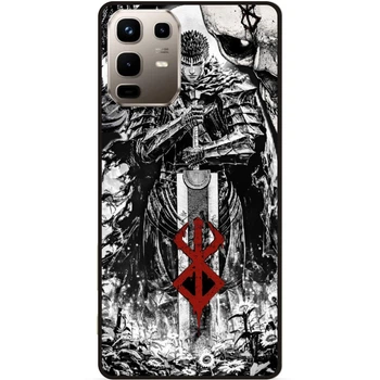 Силиконовый бампер чехол Candy для Infinix Note 50 Pro Plus 5G (X6856) с рисунком Berserk Берсерк Манга