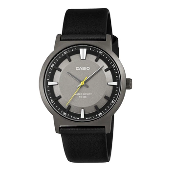 Мужские часы Casio MTP-B220BL-1A серый циферблат