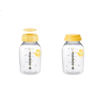Пляшечки для зберігання грудного молока Medela, контейнери для годування, матеріал PP, 150 мл