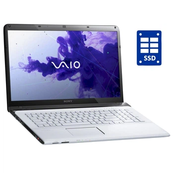 Ноутбук Sony VAIO SVE151D11M / 15.6" (1366x768) TN / Intel Pentium B970 (2 ядра по 2.3 GHz) / 8 GB DDR3 / 128 GB SSD / Intel HD Graphics / WebCam / DVD-RW б/у