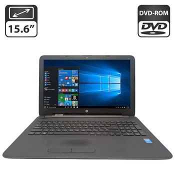 Ноутбук HP 250 G4 / 15.6" (1366x768) TN / Intel Pentium 3825U (2 (4) ядра по 1.9 GHz) / 8 GB DDR3 / 320 GB HDD / Intel HD Graphics / WebCam / DVD-ROM б/у