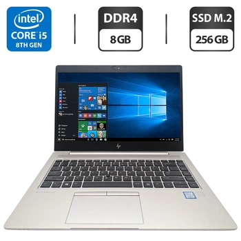Ноутбук HP EliteBook 840 G6 / 14" (1920x1080) IPS / Intel Core i5-8365U (4 (8) ядра по 1.6 - 4.1 GHz) / 8 GB DDR4 / 256 GB SSD M.2 / Intel UHD Graphics 620 / WebCam б/у
