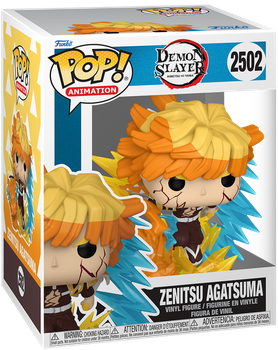Фигурка Funko POP! Animation: Demon Slayer: Kimetsu no Yaiba — Premium Zenitsu Agatsuma (Зеницу Агацума Премиум) #2502